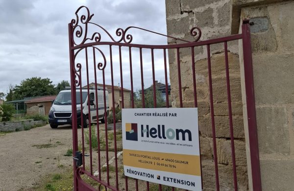 démarrage rénovation de maison secteur doué en anjou