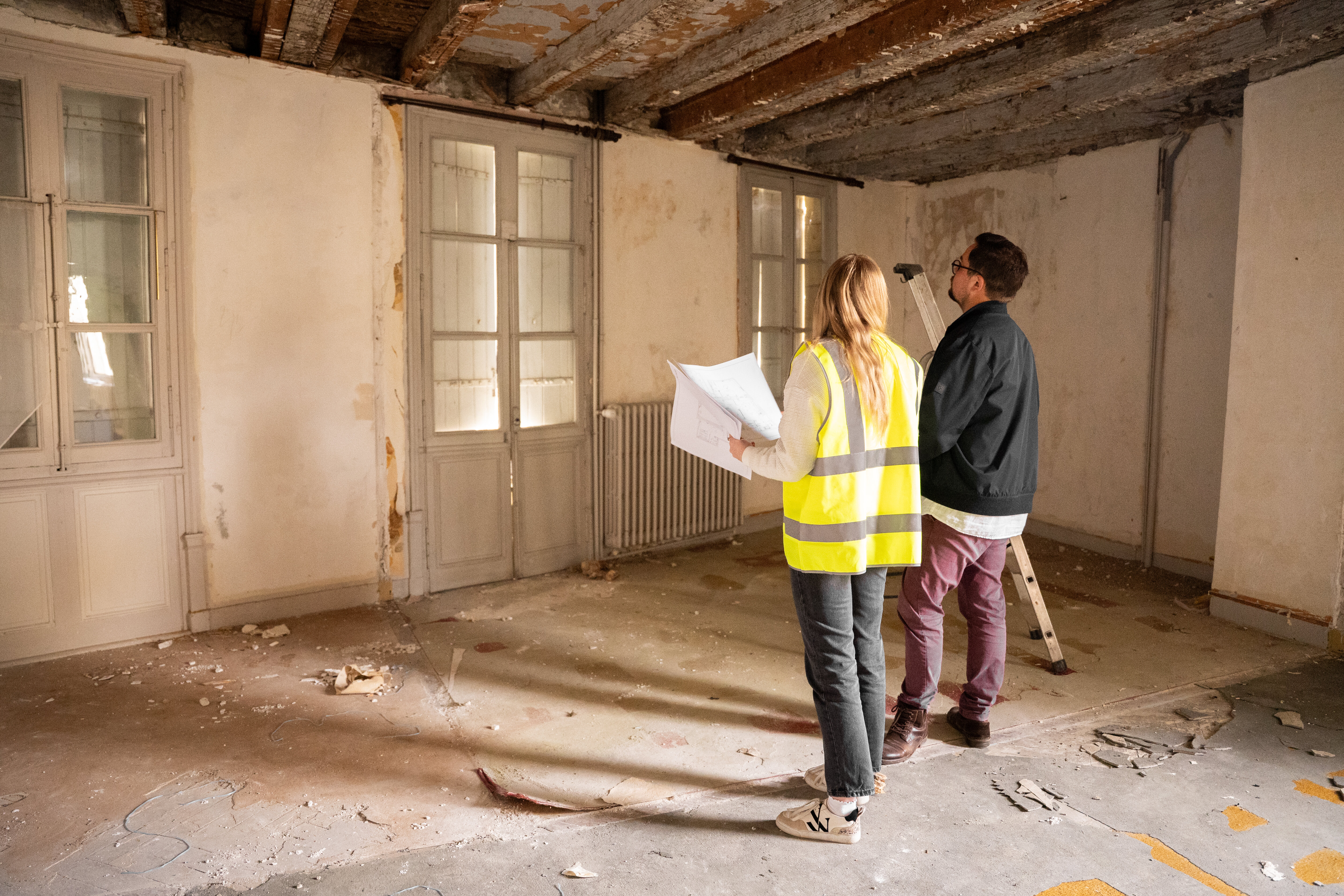 suivi de chantier rénovation saumur