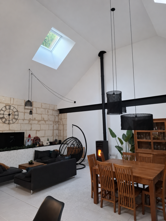 rénovation énergétique de loft à Saumur