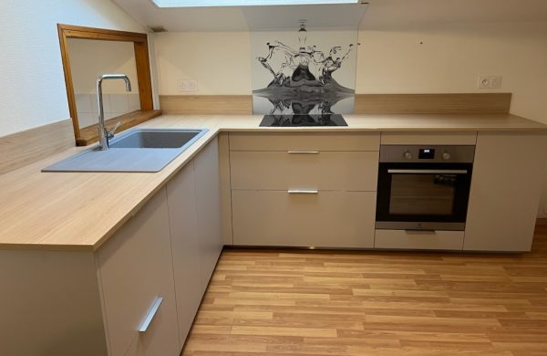 création d'un cuisine à Saumur