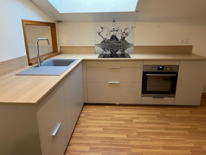 création d'un cuisine à Saumur