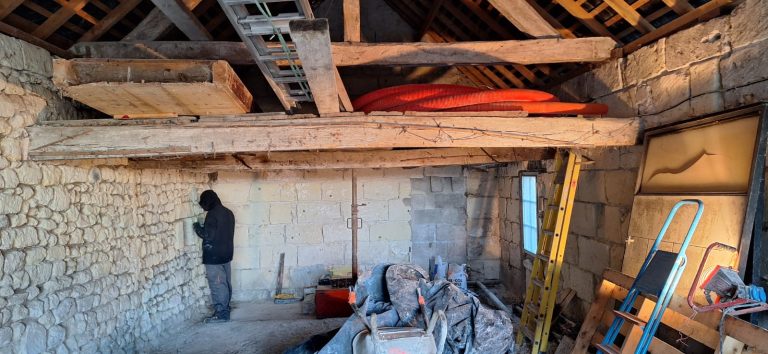rénovation d'une grange