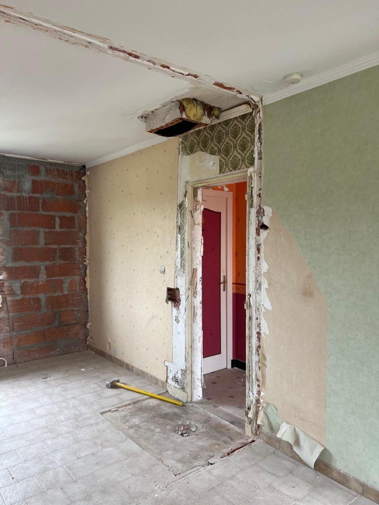 Démarrage d'un nouveau projet de rénovation complète à Saumur